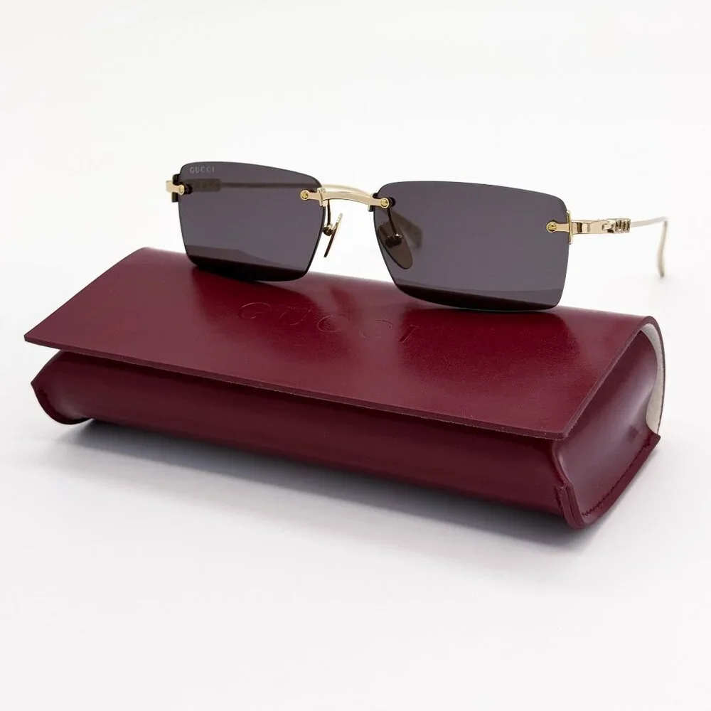 NEW GUCCI SUNGLASSES GOLD MEN EYEWEAR GUCCI GG1941S 001